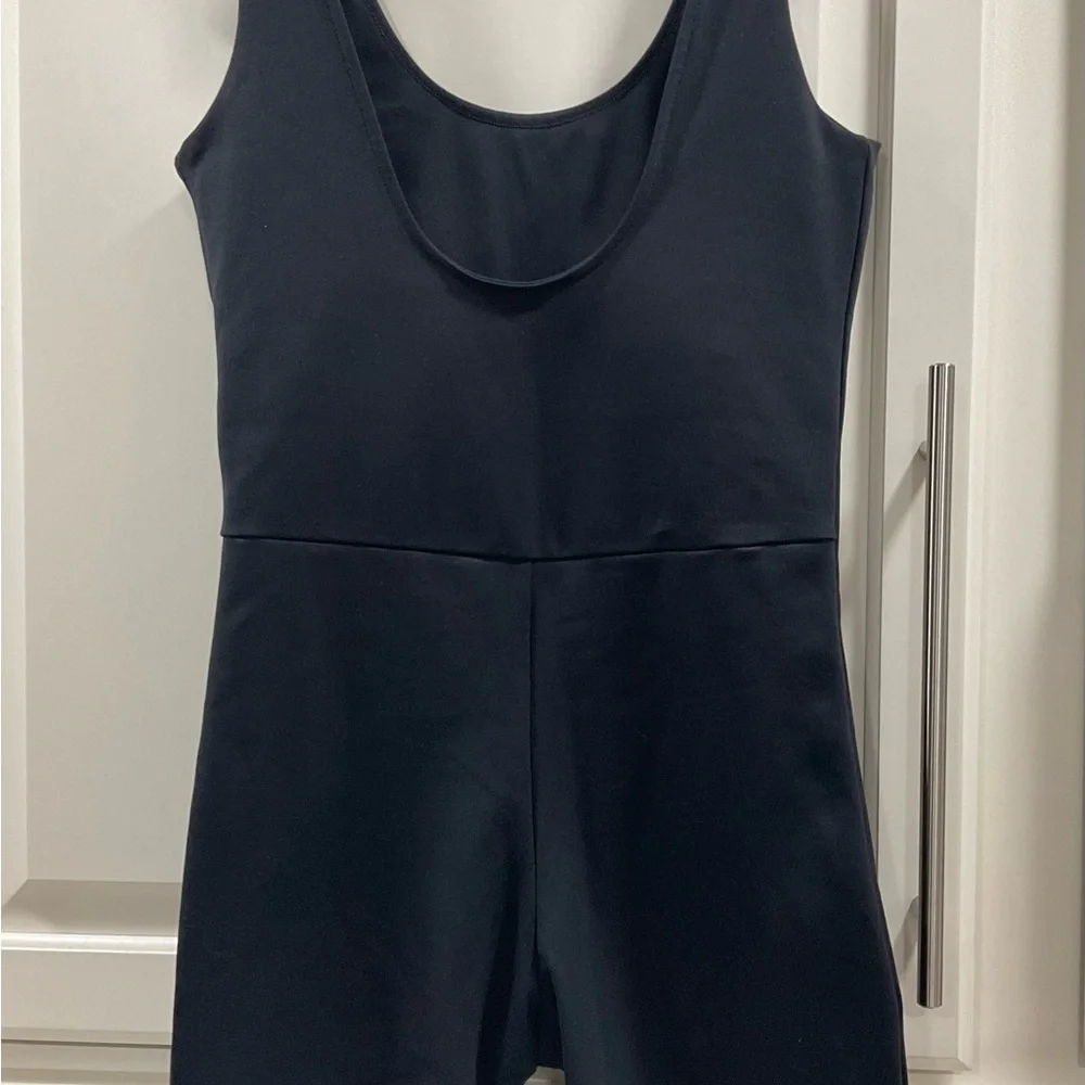 ★ NWT Girlfriend Collective Moon Bike Unitard - Black★ - Picture 2 of 2